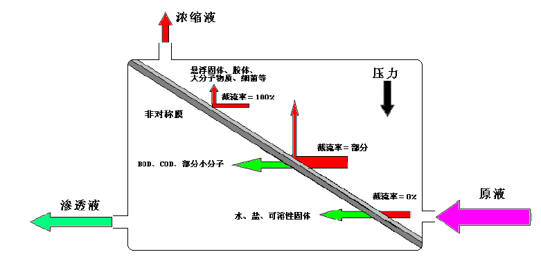 工业超滤膜工作原理